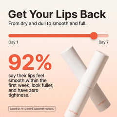 From dry and dull to smooth — smoother-feeling lips with consistent use