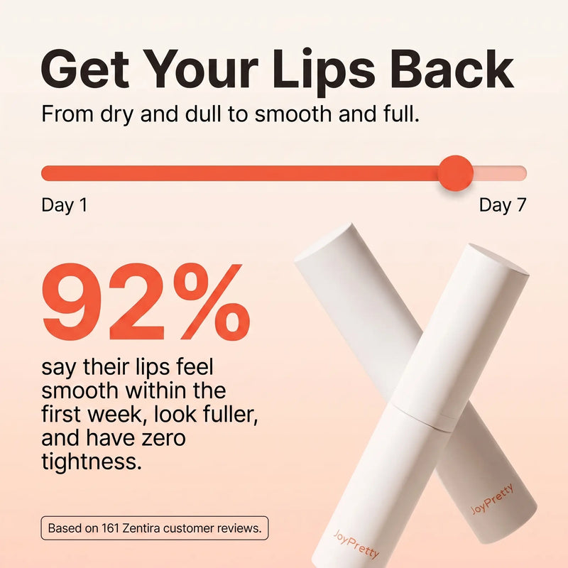 From dry and dull to smooth — smoother-feeling lips with consistent use